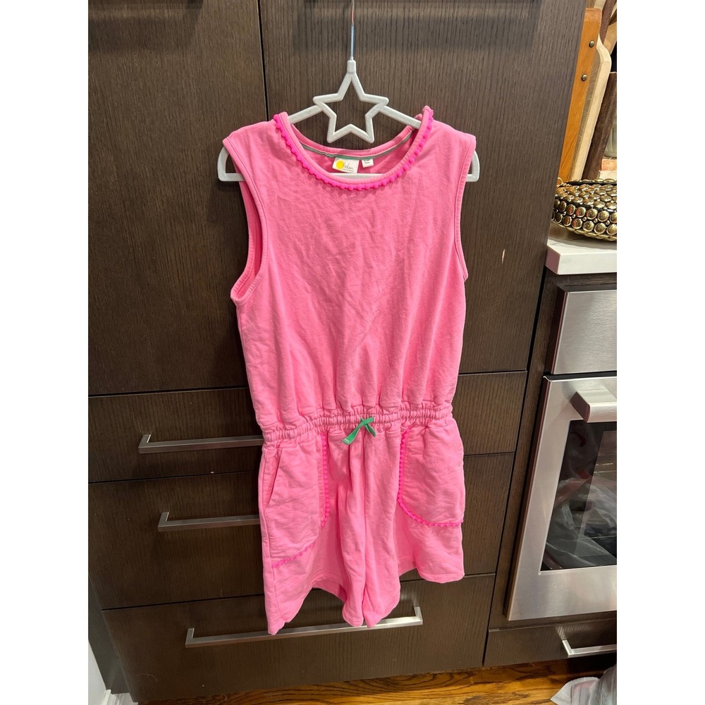 Mini Boden pink shorts romper girls 13-14